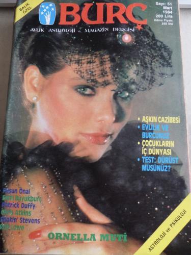 Burç Aylık Astroloji ve Magazin Dergisi 1984 / 51