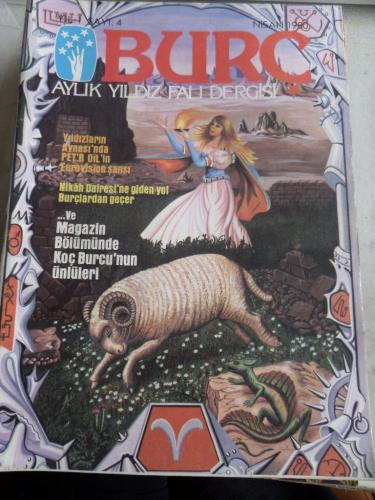 Burç Aylık Yıldız Falı ve Magazin Dergisi 1980 / 4