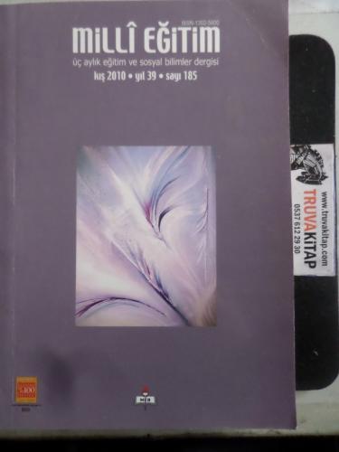 Milli Eğitim Dergisi 2010 / 185