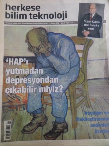 Herkese Bilim Teknoloji 12 Ağustos 2016 Sayı 20 - Hapı Yutmadan Depres