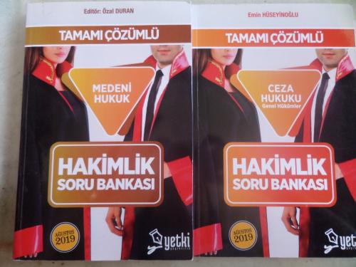 Tamamı Çözümlü Hakimlik Soru Bankası / Medeni Hukuk - Ceza Hukuku