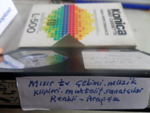 Mısır Tv Çekimi Müzik Klipleri Muhtelif Sanatçılar Renkli - Arapça / Beta Kaset