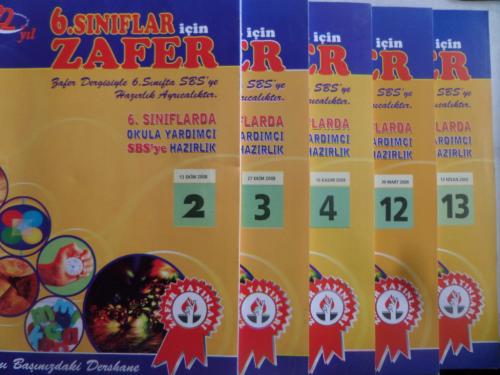 6. Sınıflarda Okula Yardımcı SBS'ye Hazırlık Sayı 2-3-4-12-13