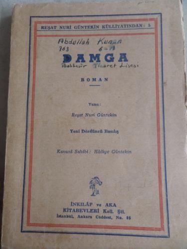 Damga Reşat Nuri Güntekin