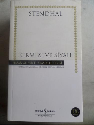Kırmızı ve Siyah Stendhal