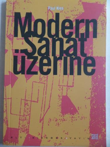 Modern Sanat Üzerine Paul Klee