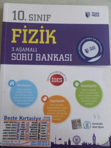 10. Sınıf Fizik 3 Aşamalı Soru Bankası