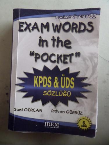 Exam Words in The Pocket KPDS & ÜDS Sözlüğü Suat Gürcan