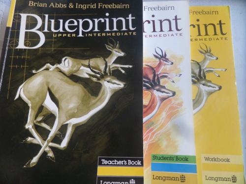 Blueprint Upper Intermediate Teacher's Book + Students' Book + Workboo