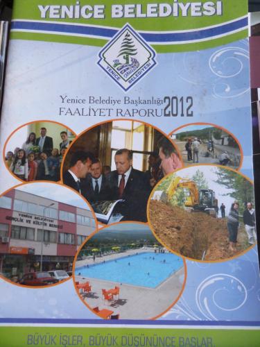 Yenice Belediye Başkanlığı Faaliyet Raporu 2012