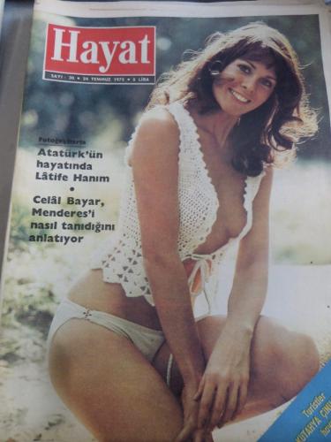 Hayat Dergisi 1975 / Sayı 30 - 24 Temmuz