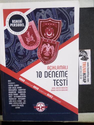 Askeri Personel Meslek İçi Sınavlara Hazırlık Kitabı