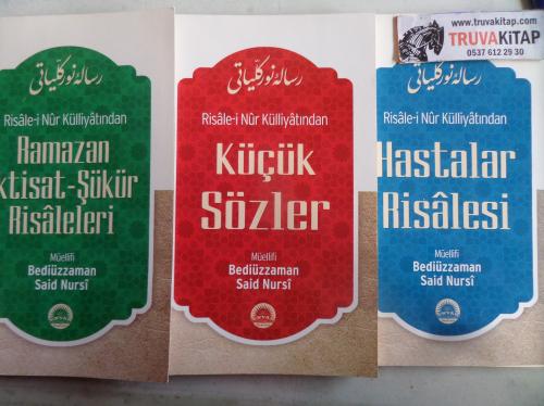 Risale-i Nur Külliyatından / 3 Adet Bediüzzaman Said Nursi