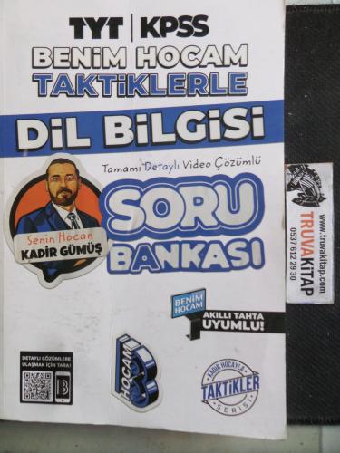 TYT KPSS Benim Hocam Taktiklerle Dil Bilgisi Soru Bankası