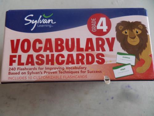 Vocabulary Flashcards Grade 4