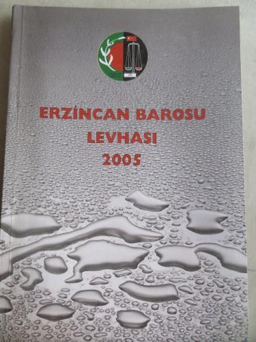Erzincan Barosu Levhası 2005