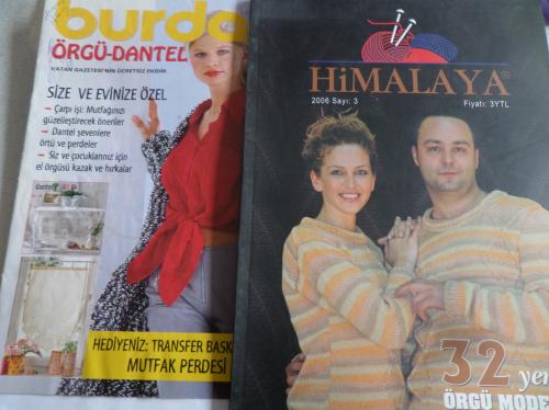 Muhtelif Örgü Dergisi / 3 Adet