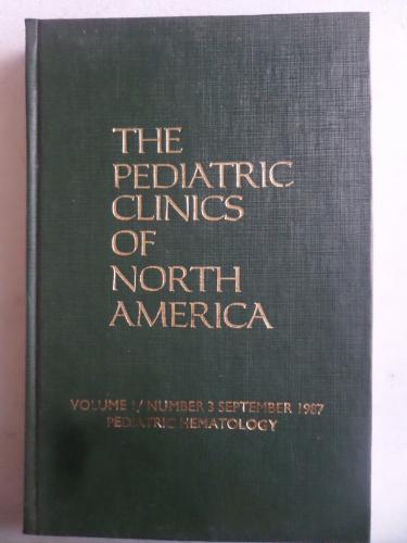 The Pediatric Clinics Of North America Volume 1 Number 3