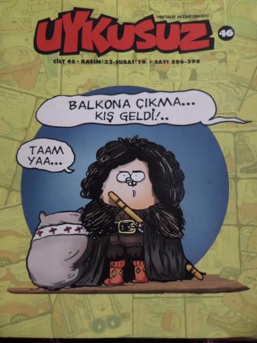 Uykusuz Cilt 46 Sayı 586-598