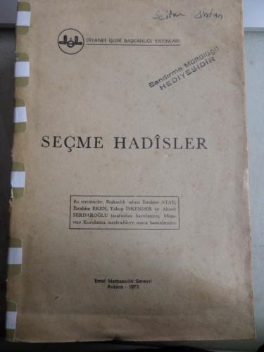 Seçme Hadisler