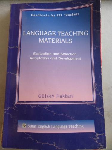 Language Teaching Materials Gülsev Pakkan