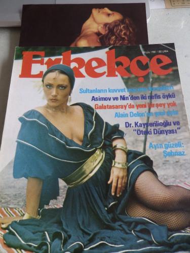 Erkekçe 1981 / 9 ( Erotik Posterli )