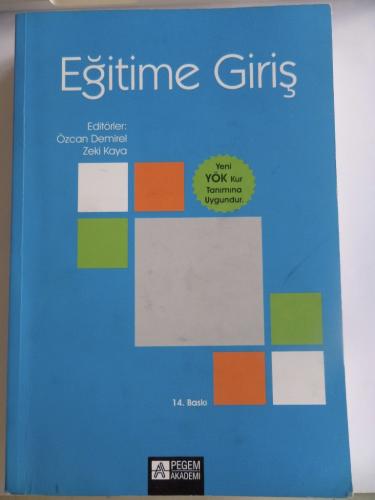 Eğitime Giriş Özcan Demirel