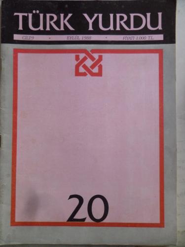 Türk Yurdu 1988 / 20