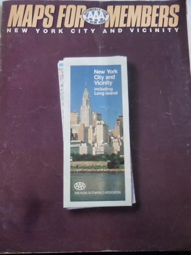 Maps For Members Newyork City And Vicinity