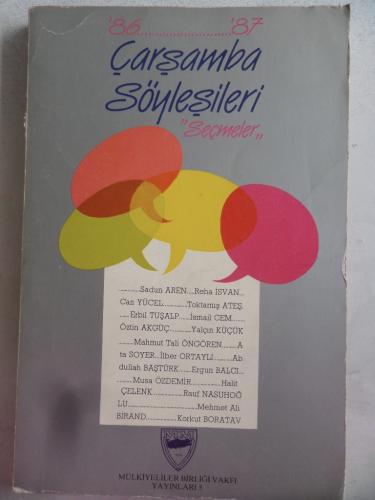 '86...'87 Çarşamba Söyleşileri Seçmeler