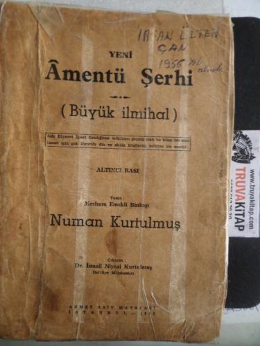 Amentü Şerhi ( Büyük ilmihal )