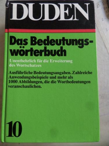 Das Bedeutungs Wörterbuch