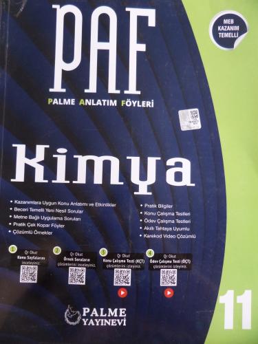 11. Sınıf Kimya Anlatım Föyleri