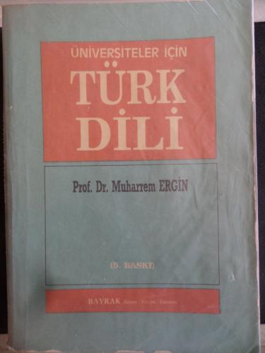 Üniversiteler İçin Türk Dili