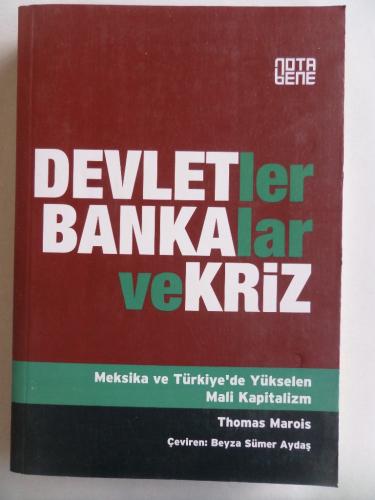 Devletler Bankalar ve Kriz