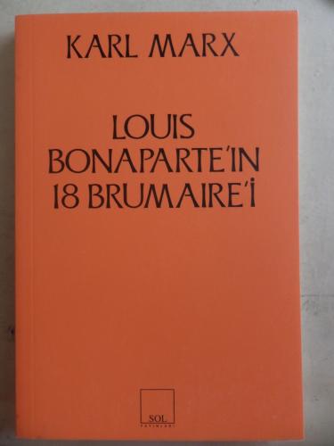 Louis Bonaparte'ın 18 Brumaire'i Karl Marx
