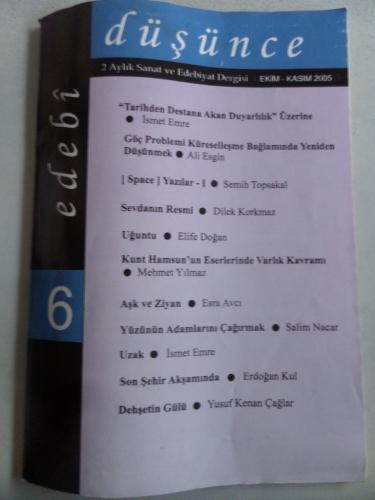 Edebi Düşünce 2005 / 6