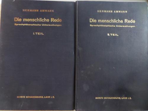 Die Menschliche Rede / 2 Teil