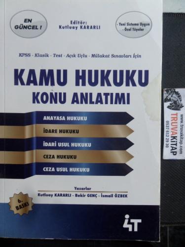 Kamu Hukuku Konu Anlatımı