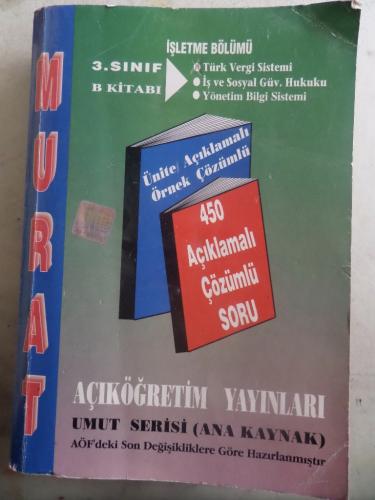 3. Sınıf İşletme Bölümü B Kitabı