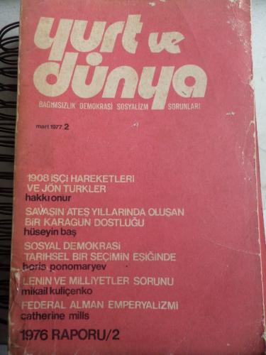 Yurt ve Dünya 1977 / 2