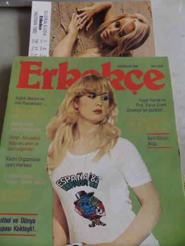 Erkekçe 1982 / 6 ( Erotik Posterli )