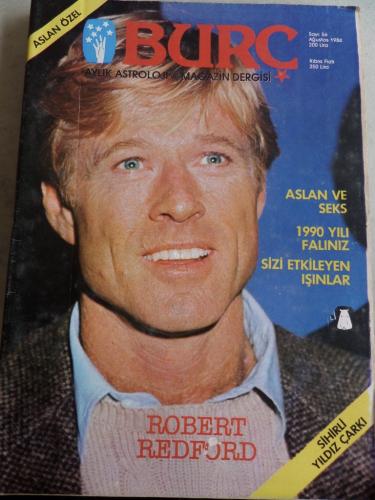 Burç Aylık Yıldız Falı ve Magazin Dergisi 1984 / 56 - Robert Redford