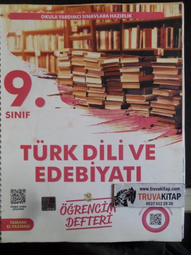 9. Sınıf Türk Dili ve Edebiyatı Öğrencim Defteri