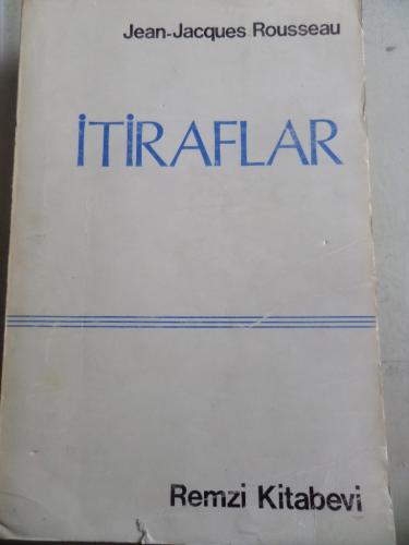 İtiraflar Jean Jacques Rousseau