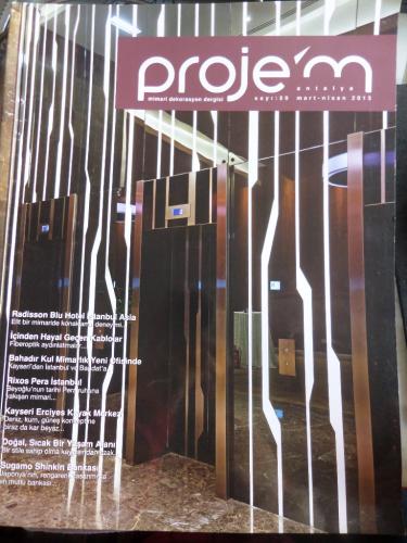 Projem Mimari Dekorasyon Dergisi 2013/59