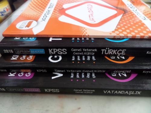 KPSS Genel Kültür Genel Yetenek  Çözümlü Soru Bankası / 4 Adet