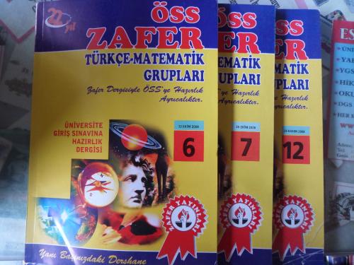 ÖSS Zafer Türkçe Matematik Grupları Üniversite Giriş Sınavına Hazırlık Dergisi 6-7-12