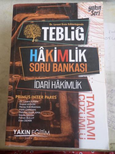 Hakimlik Soru Bankası İdari Hakimlik