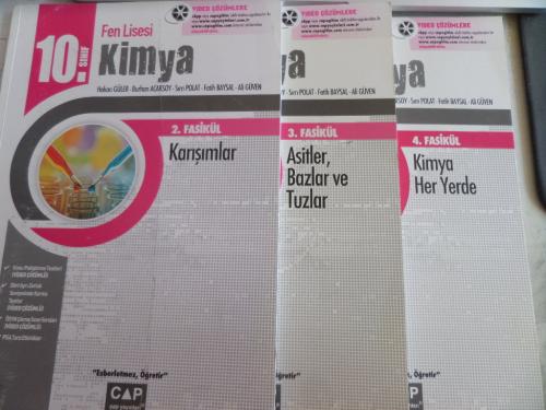 10. Sınıf Fen Lisesi Kimya / 3 Fasikül